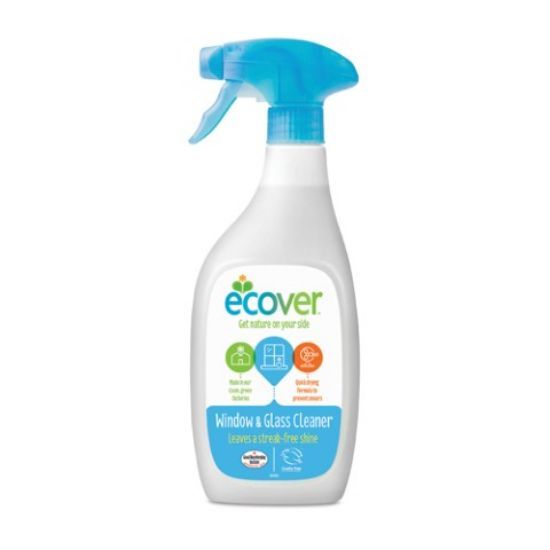 ECOVER WINDOW AND GLASS CLEANER (6 X 500ML) *p