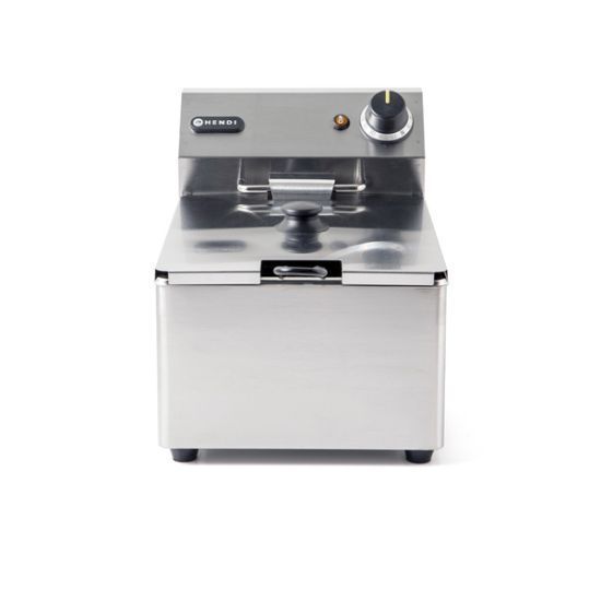 Hendi Single Tank Tabletop Electric Fryer 6ltr With One Year Warranty