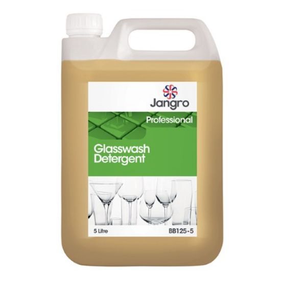 JANGRO GLASSWASH DETERGENT 5LTR  **LQ**
