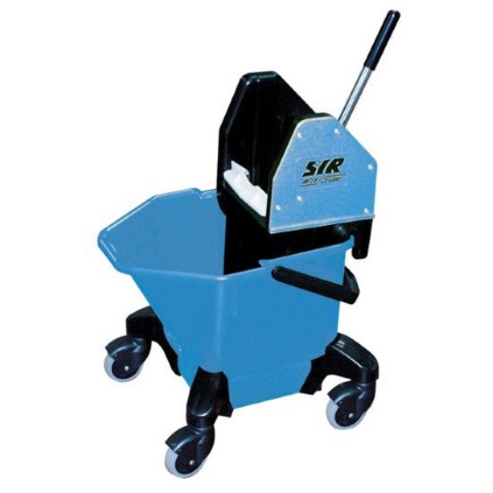 Jangro Tc20 Combo Bucket/Wringer With Castors 20l Blue