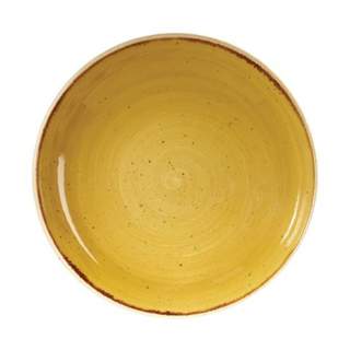 STONECAST COUPE BOWL 9.75" MUSTARD SEED YELLOW (12)