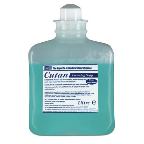 Deb Cutan Foaming Soap 1ltr  (Case of 6)