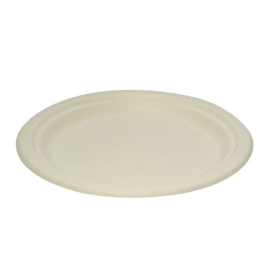 Bagasse Plate 9" (Pack Of 125)