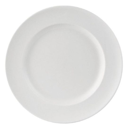 Simply Winged Plate 10" White (Single)