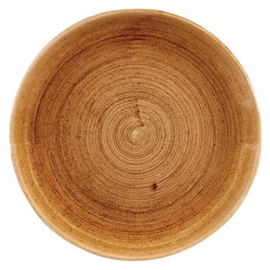 STONECAST COUPE PLATE 10.25" PATINA VINTAGE COPPER (12)