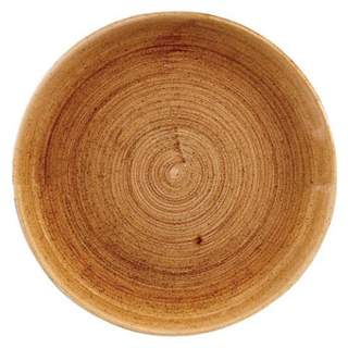 STONECAST COUPE PLATE 10.25" PATINA VINTAGE COPPER (12)