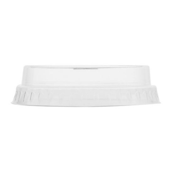CASE OF (1000) VEGWARE FLAT LID WITH STRAW SLOT FITS SLIM CUP 76mm