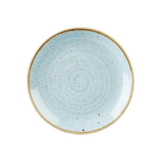 CASE OF 6 STONECAST COUPE PLATE 12" DUCK EGG