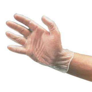 Jangro Clear 4g Vinyl Gloves Powder Free Small (Pack Of 100)
