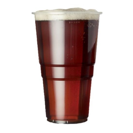 Disposable Polypropylene Pin to Line Glass 23oz LCE@20oz (Pack Of 50)