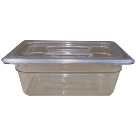 Gastronorm Food Pan 1/4 100mm Clear 2.5ltr