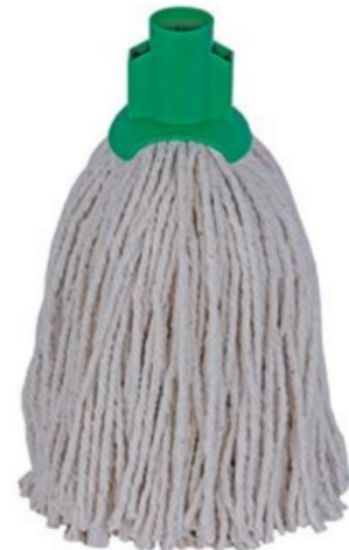 No 12 PY Socket Mop Plain Bag 18g Green