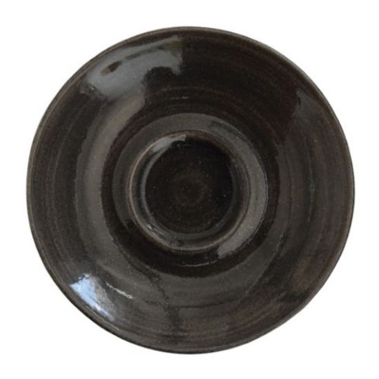 Churchill Monochrome Saucer 6.25" Iron Black (Case Of 12)