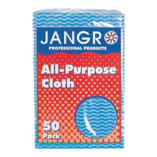 Jangro Large All Purpose Cloth Blue (Pack Of 50)