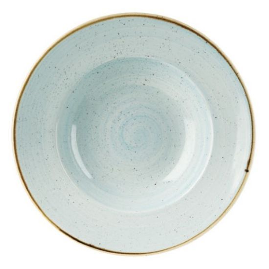 STONECAST PROFILE WIDE RIM BOWL 10.9" DUCK EGG (12)