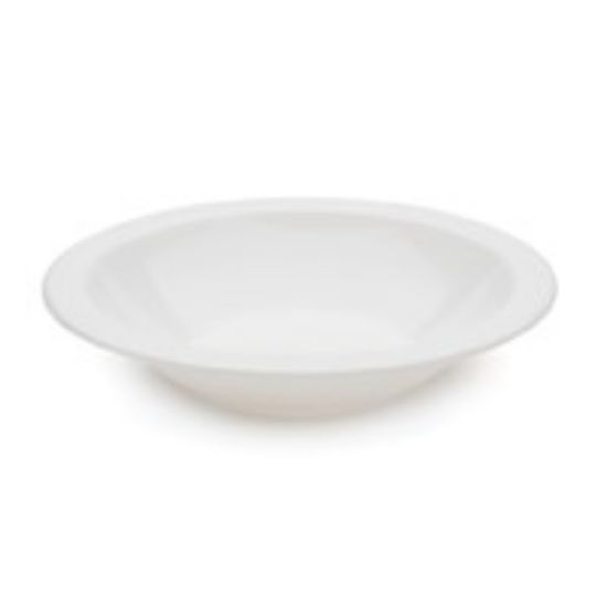 POLYCARB ANTIBACTERIAL BOWL 6.8" WHITE (12)