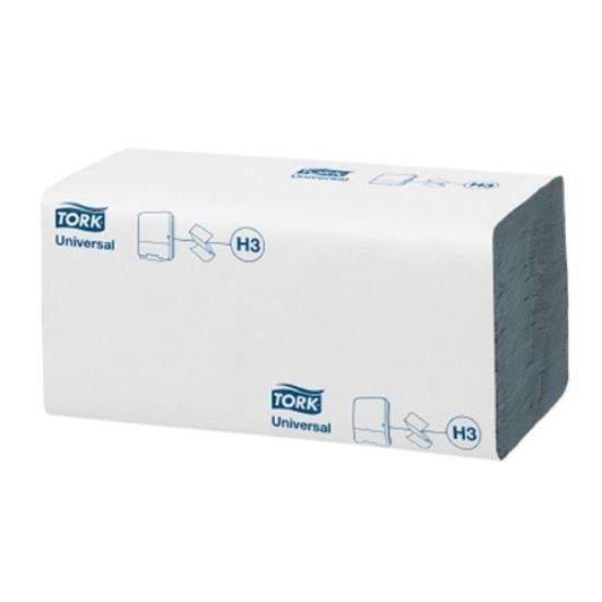 Jangro V-Fold Hand Towel 2ply Blue (Case of 4000)
