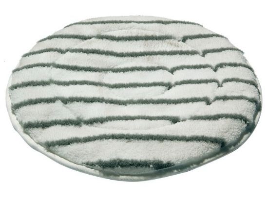 17" HARD FLOOR MOPPING BONNET GREY/BLACK