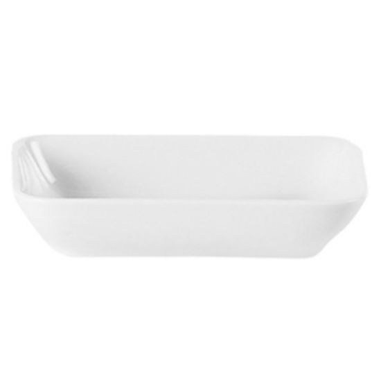 Porcelite Rectangular Serving Dish 14oz (Case Of 6)