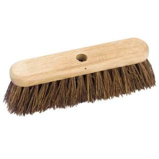 Bassine Broom Head With Wooden Handle 12"
