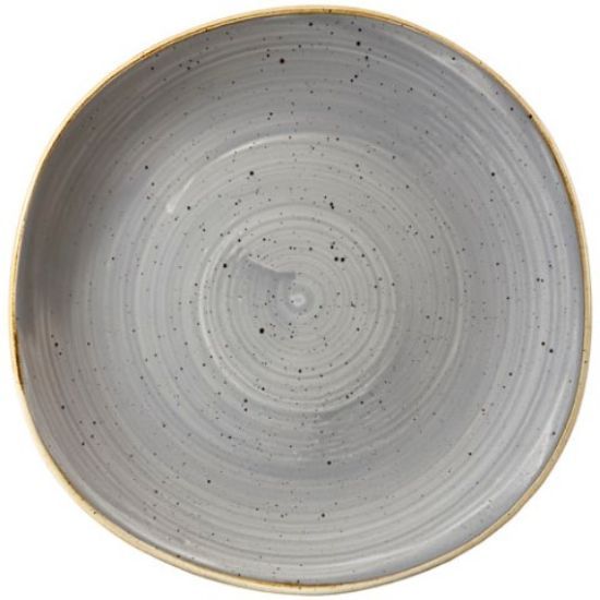 STONECAST ROUND TRACE PLATE 10 3/8" GREY (12)