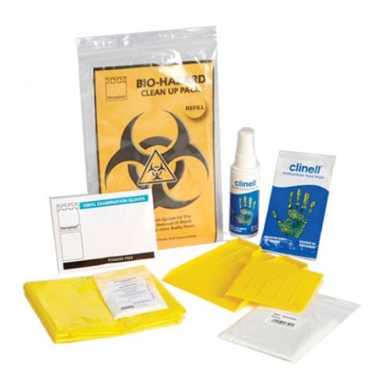 Biohazard Body Spill Kit Single Application
