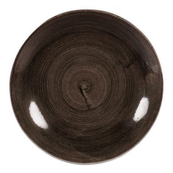 STONECAST COUPE BOWL 9.75" PATINA IRON BLACK (12)