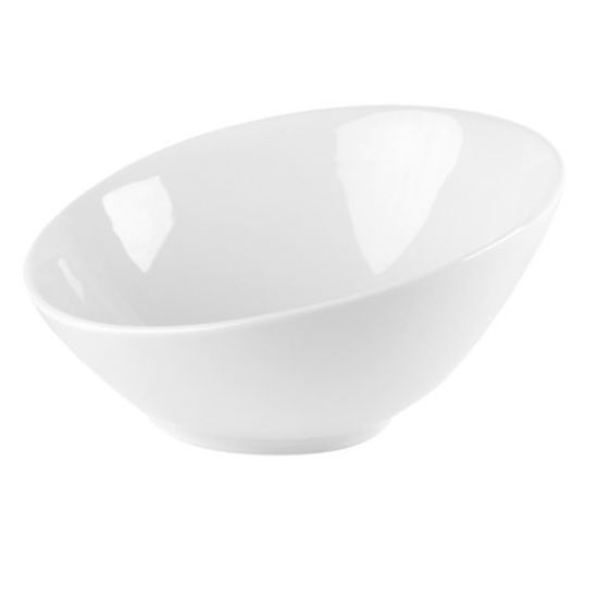 Porcelite Angled Bowl 38oz 9" (Case Of 6)
