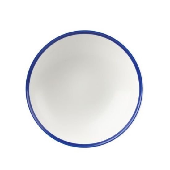 CASE OF 12 RETRO COUPE BOWL 7.25" BLUE