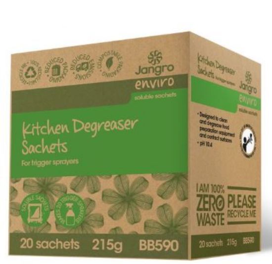 JANGRO ENVIRO KITCHEN DEGREASER SACHETS FOR TRIGGER SPRAYER(20)