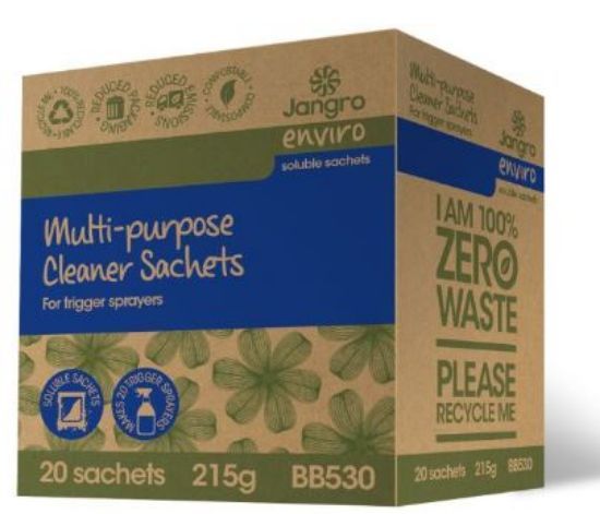 JANGRO ENVIRO MULTI PURPOSE CLEANER SACHETS FOR TRIGGER SPRAYER (20)