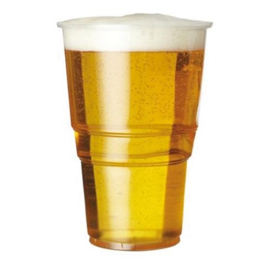 Flexy Polypropylene Pint Glass 20oz CE To Brim (Pack Of 50)
