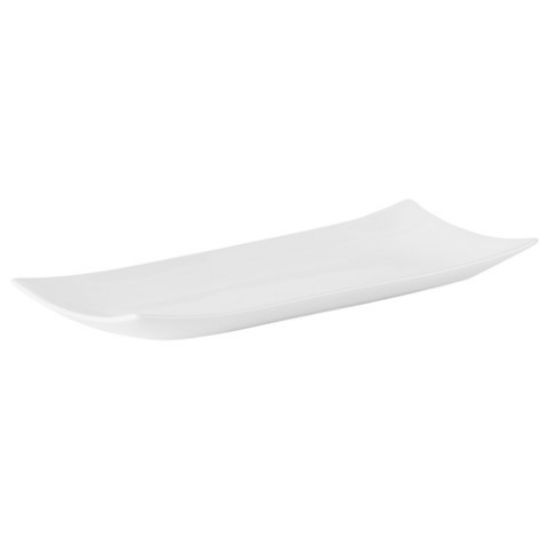 CREATIONS RECT BUFFET TRAY CURVED 12X5.25" (6)