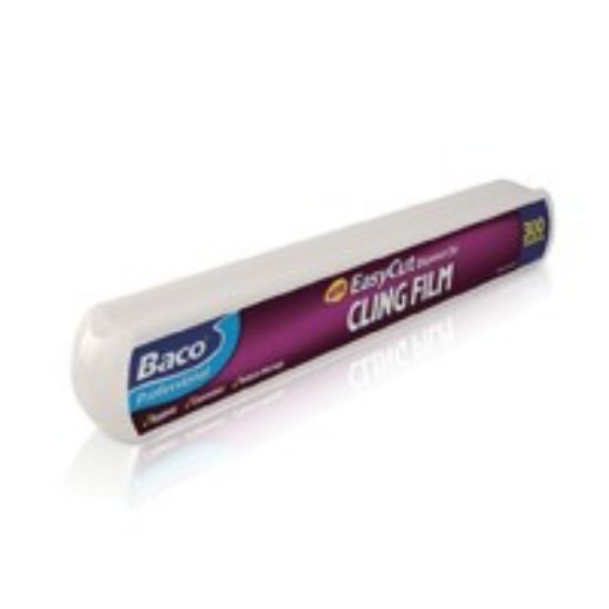 Baco Easycut Cling Film 18"/457mm X 300mtr x 1