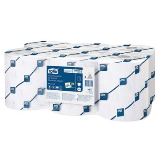 Tork Next Turn Hand Roll 2ply 160m White H14 (Case of 6)  *p
