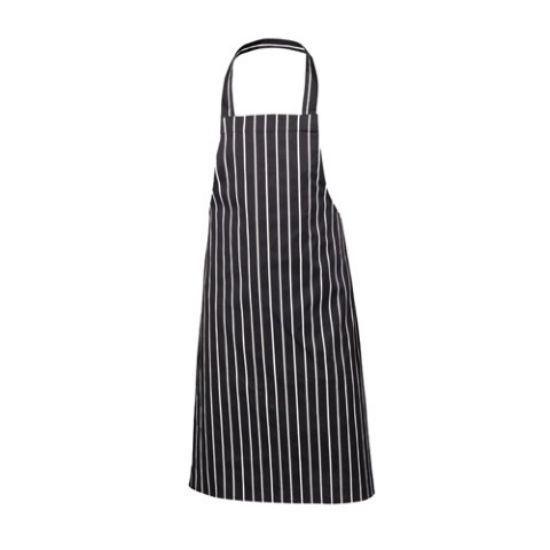 Butchers Apron Stripe Navy 70 X100cm