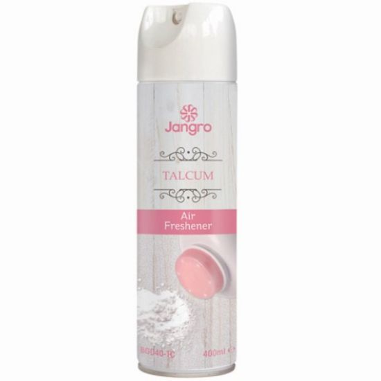 Jangro Airfreshener Aerosol 400ml Talcum