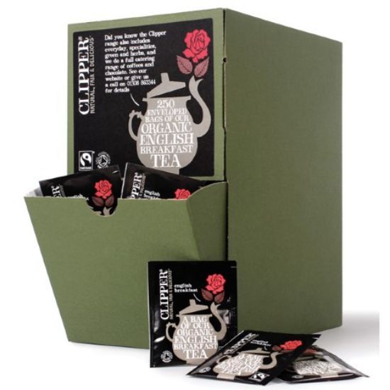 Clipper Fairtrade English Breakfast Envelope Tea (250)