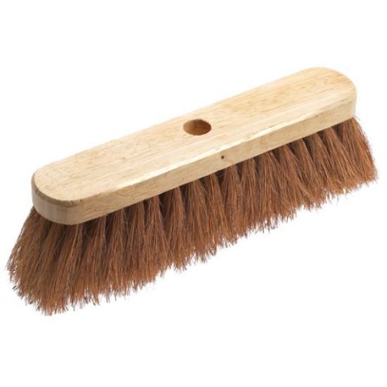 Complete Natural Coco Soft Broom (Handle Included) 12"