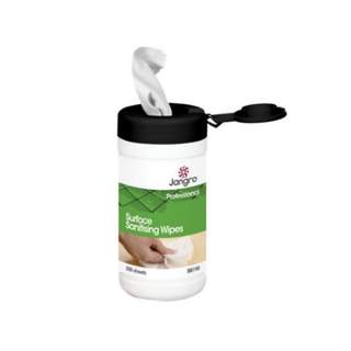 Jangro Surface Sanitising Wipes (Pack of 200)