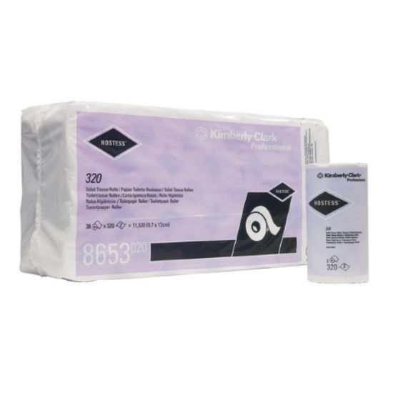 Hostess Toilet Roll 320sht 2ply (36)