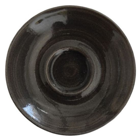 Churchill Monochrome Saucer 4.5" Iron Black (Case Of 12)
