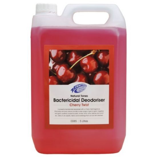 Craftex Bactericidal Deodoriser Cherry Twist 5ltr (Single)