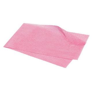 Jangro Lightweight Wipes 42x38cm Red (Pack Of 50)