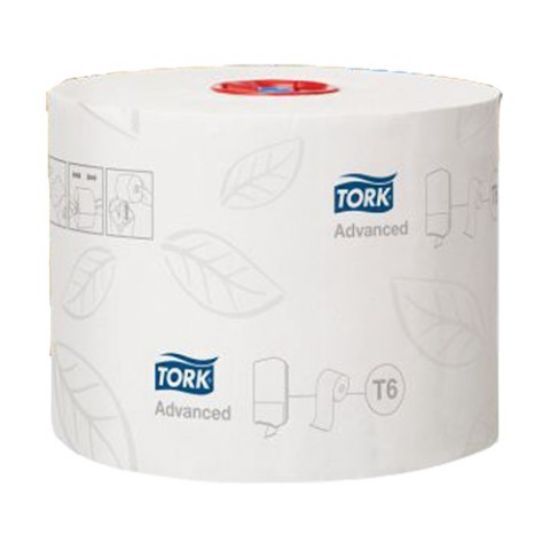 Tork Auto Shift T6 Mid-Size Toilet Roll 2 Ply 100m (Case of 27)