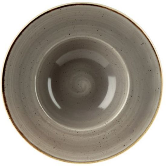 STONECAST PROFILE WIDE RIM BOWL 9.4" GREY (12)