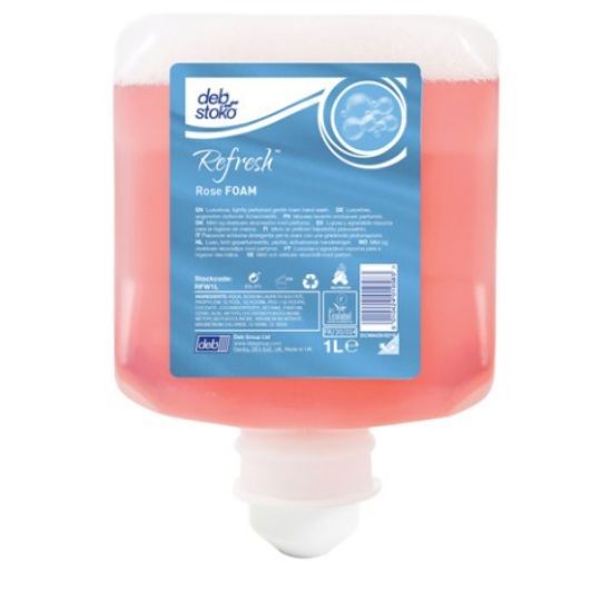 Refresh Rose Foam 1ltr  (Case of 6)