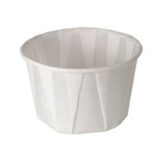 Paper Souffle Cups 2oz White (250)