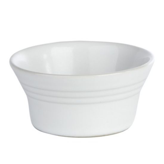 WHITE RAMEKIN DISH 10cm (12)