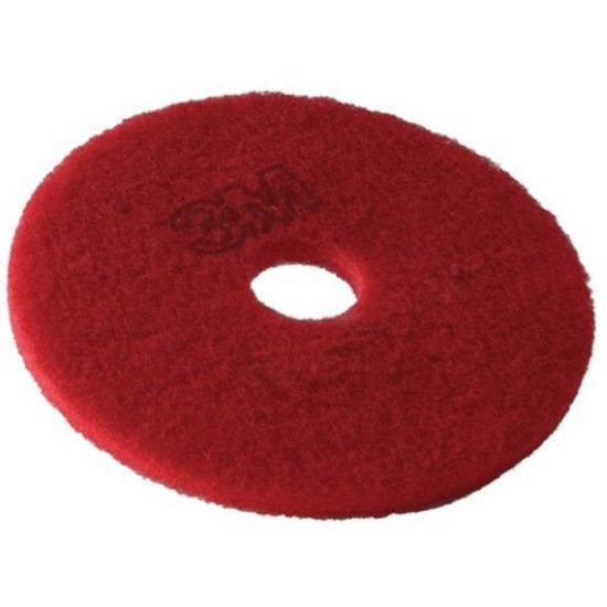 3M PREMIUM FLOOR PAD 12" RED (5)
